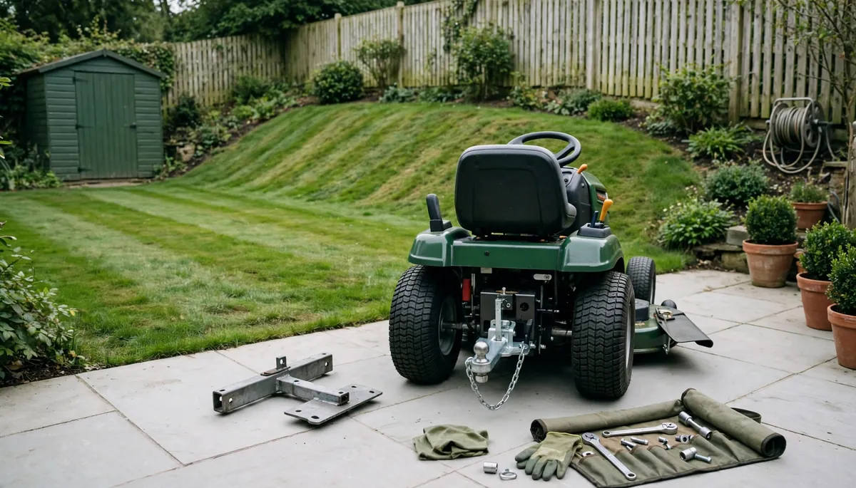 Comment choisir l'attelage de son tracteur tondeuse ?