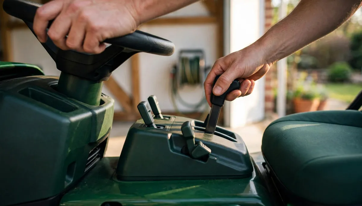 Comment conduire une tondeuse autoportée ?
