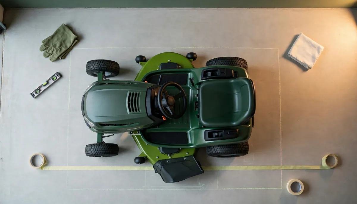 Quelles sont les dimensions d'un tracteur tondeuse ?