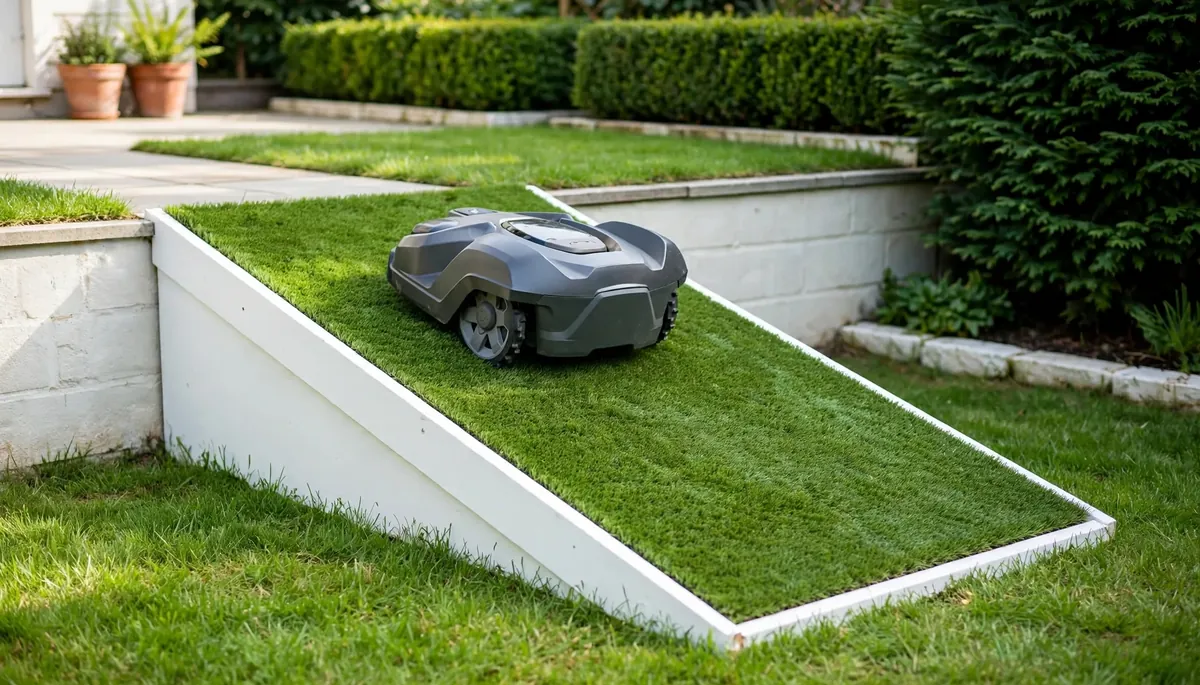 Quelle rampe choisir pour un robot tondeuse ?